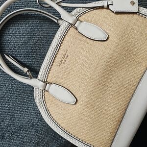 Kate Spade Tan and Cream Satchel